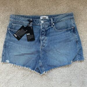 NWT Paige ‘Noella’ Relaxed Cut Off Shorts